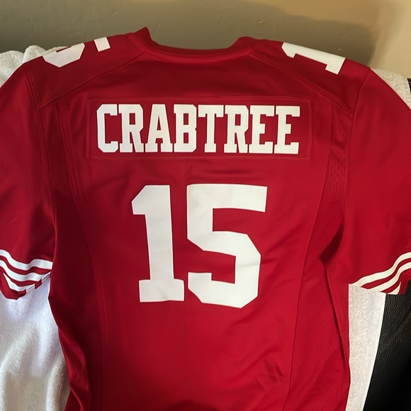 NFL Niners Jersey #15 Crabtree 49ers - Picture 5 of 7